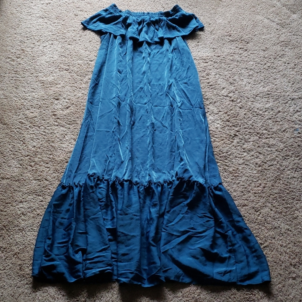 LOFT off the shoulder summer dress XL
